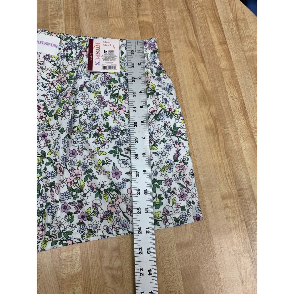 Joyspun Sleep Shorts Women S Small Multicolor Plaid Floral 2 Pack Pajama Bottoms - Picture 8 of 11